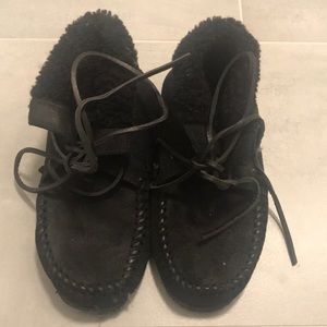 Isabel Marant shearling lined moccasin slipper